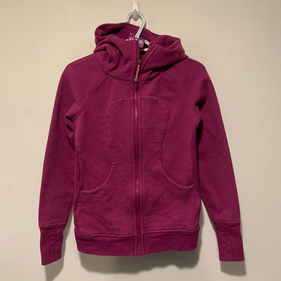 Tops - 16. Lululemon Scuba Hoodie III *Terry Heathered Ultra Violet